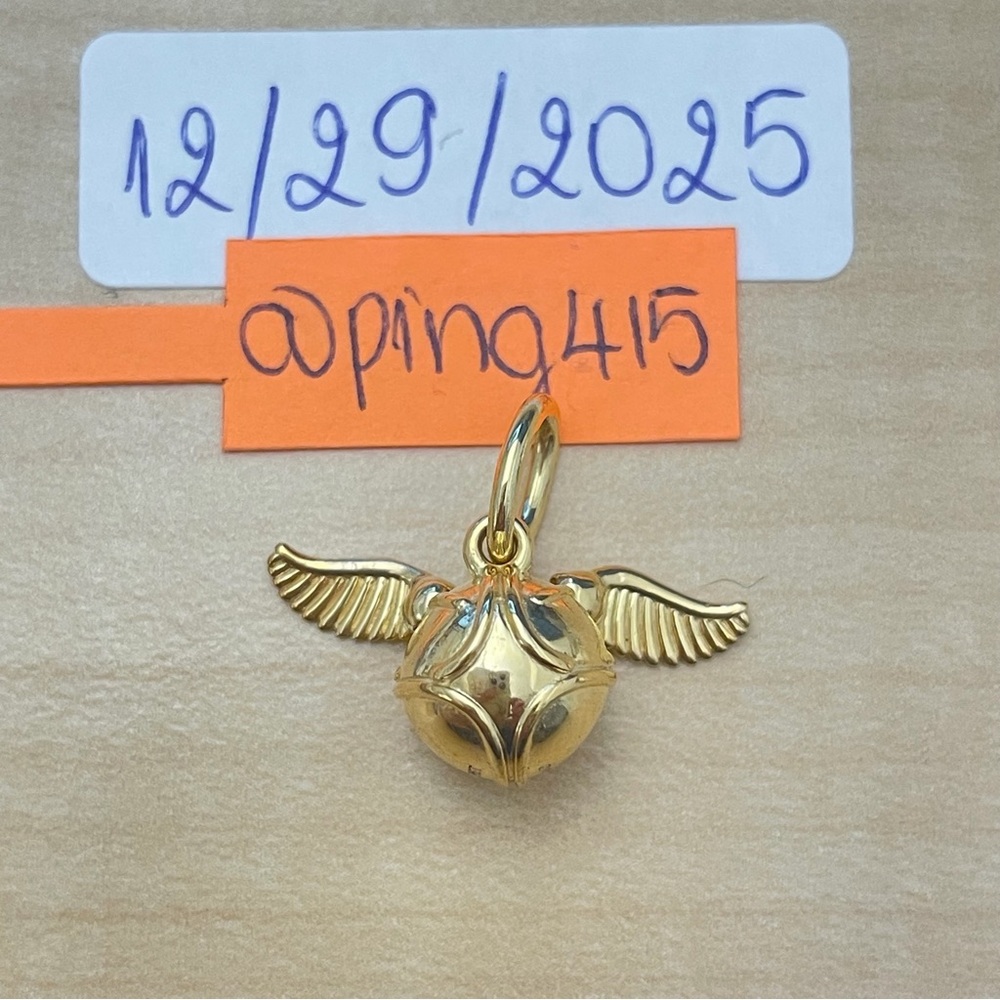 Pandora Harry Potter Golden Snitch pendant - Picture 3 of 9